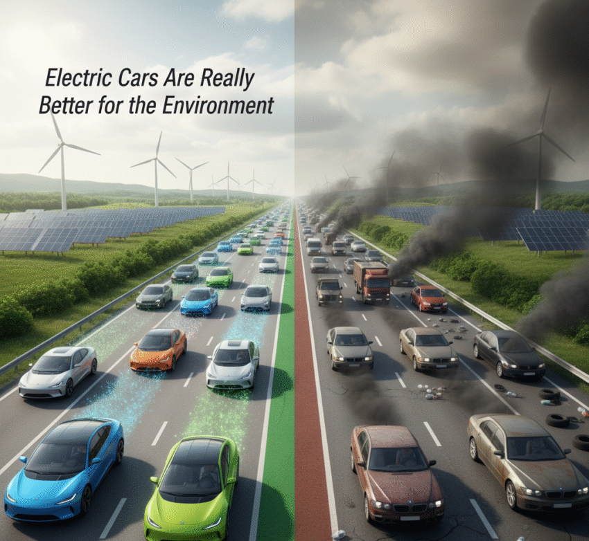 Electric Cars Are Really Better for the Environment