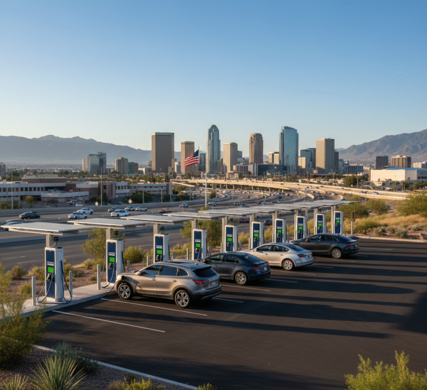 Electric Vehicle Charging Stations in the USA