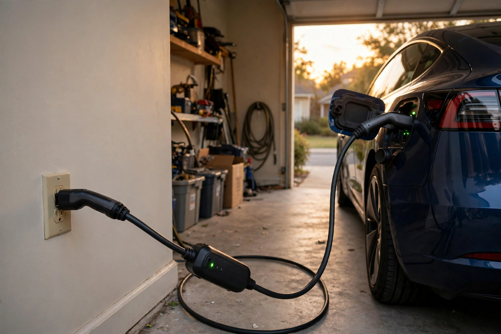 Can You Charge an Electric Car With a Regular Outlet?